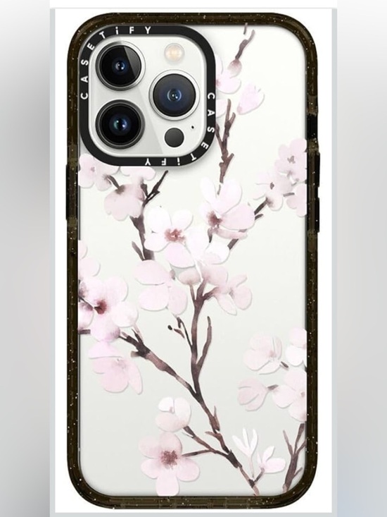 Casetify Other - Casetify Floral Cherry Blossom Durable Clear Phone Case for iPhone 15 Pro Max